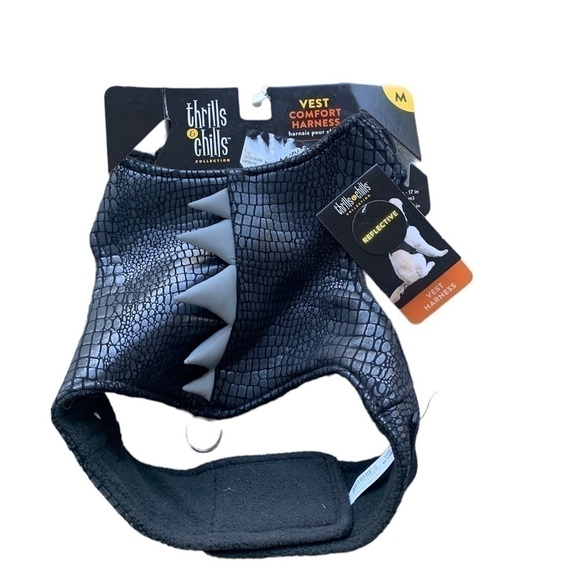Thrills & Chills Other - 𝅺new Thrills & Chills Collection Halloween Dog Harness Size M Reflective